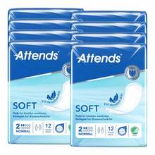 Attends Soft 2 normal Einlagen anatomisch 8x12 St