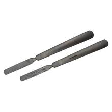 Abbildung: Hornhautraspel Metallgriff 2-seitig 17 cm 1 St PZN 10217568 