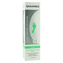 Sanamed Fuß-Creme-Schaum Jade 150 ml