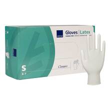 Latex-Handschuhe Classic unsteril puderfrei S natur 100 St