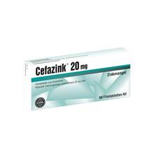 Cefazink 20 mg Filmtabletten 60 St