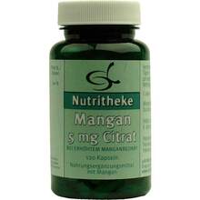 Mangan 5 mg Citrat Kapseln 120 St