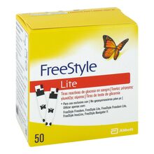 Freestyle Lite Teststreifen ohne Codieren 50 St