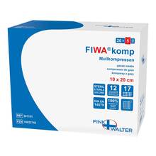 Mullkompressen 10x20 cm steril 12fach 20x5 St