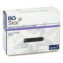 Bgstar Teststreifen 100 St