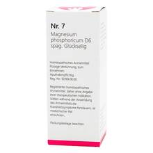 Abbildung: NR.7 Magnesium phosphoricum D6 spag.Glückselig 50 ml, Tropfen zum Einnehmen PZN 10965939 
