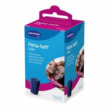 Abbildung: Peha-Haft Color Fixierbinde latexf.8 cm x 4 m blau 1 St, Binden PZN 11124946 