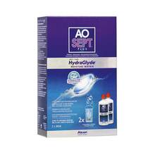 Aosept Plus Hydraglyde L&ouml;sung 2x360 ml