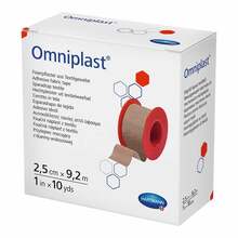 Omniplast Fixierpflaster Textilgew.2,5 cmx9,2 m 1 St