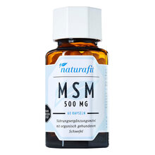 Naturafit MSM 500 mg Kapseln 60 St