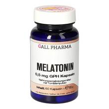 Melatonin 0,5 mg GPH Kapseln 60 St