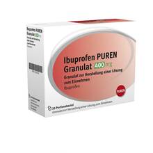 Ibuprofen Puren Granulat 400 mg zur Herstellung einer Lösung zum Einnehmen  20 St