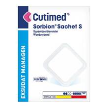 Sorbion Cutimed Sachet S Wundauflage 7,5x7,5 cm 48 St