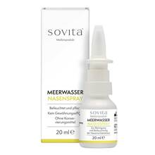 Abbildung: Sovita med Meerwasser Nasenspray 20 ml, Dosierspray PZN 11369872 