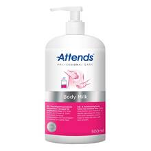 Abbildung: Attends Professional Care Body Milk 500 ml, Lotion PZN 11517373 