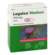 Legalon Madaus 156 mg Hartkapseln 30 St