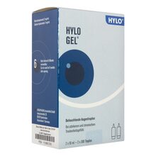 Hylo-Gel Augentropfen 2x10 ml