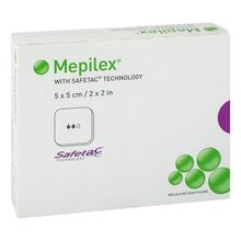 Mepilex 5x5 cm Schaumverband 5 St