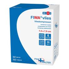 Vlieskompressen 7,5x7,5 cm steril 6fach 20x5 St