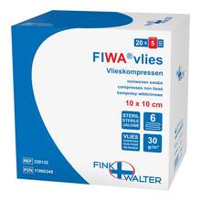 Vlieskompressen 10x10 cm steril 6fach 20x5 St