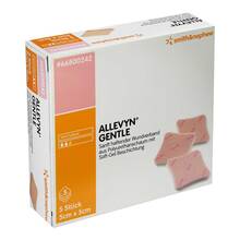 Allevyn Gentle 5x5 cm Schaumverband  5 St