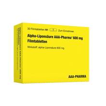 Alpha Lipons&auml;ure AAA Pharma 600 mg Filmtabletten 30 St