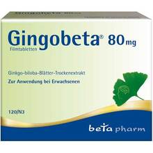 Gingobeta 80 mg Filmtabletten 120 St