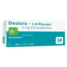 Deslora – 1 A Pharma® 5 mg Filmtabletten 100 St