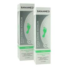 Sanamed Fuß-Creme-Schaum Jade 300 ml