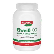 Eiweiss 100 Haselnuss Megamax Pulver 750 g