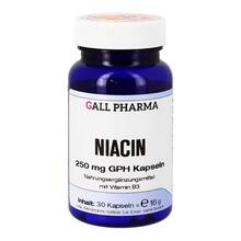 Niacin 250 mg GPH Kapseln 30 St