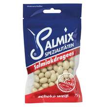 Salmix Salmiakdragees Schoko wei&szlig; 75 g