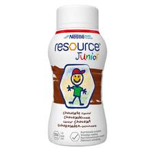Abbildung: Resource Junior Schokoladen-Geschmack flüssig 6X4X200 ml, Flüssigkeit PZN 13912381 