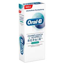 Abbildung: ORAL B Zahnfleisch & -schmelz Mundspül.ext.frisch 250 ml, Lösung PZN 14289116 