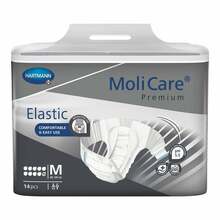 Molicare Premium Elastic Slip 10 Tropfen Gr&ouml;&szlig;e M 14 St