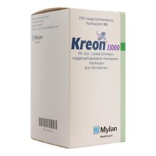 Kreon 35.000 Ph.Eur.Lipase Einheiten magensaftresistent Hartkapseln  200 St