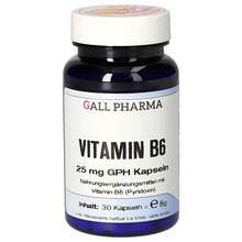 Vitamin B6 25 mg GPH Kapseln 30 St