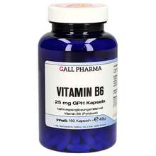 Vitamin B6 25 mg GPH Kapseln 180 St