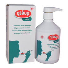 Gloup Zero Medikamenteneinnahme Gel Himbeere 500 ml