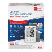 Abbildung: aponorm® Basis Control PLUS BT Oberarm-Blutdruckmessgerät 1 St PZN 15204725 