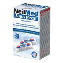 Abbildung: Neilmed Sinus Rinse Nasenspülsalz Dosierbeutel 60X2.4 g, Salz PZN 15297282 