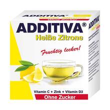 Abbildung: Additiva heiße Zitrone ohne Zucker Sachets 100 g, Pulver PZN 15298117 