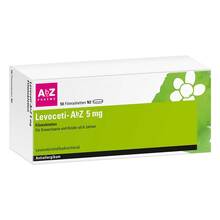 Levoceti-AbZ 5 mg Filmtabletten 50 St
