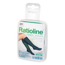 Abbildung: Ratioline Travel Socks Größe 41 - 45 2 St PZN 15322867 