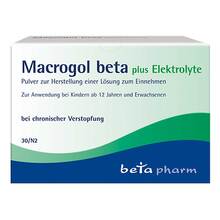 Macrogol beta plus Elektrolyte Pulver 30 St