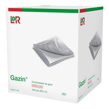 Gazin Mullkomp.10x20 cm steril 8fach 50x2 St