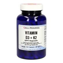 Vitamin D3 + K2 GPH Kapseln 180 St