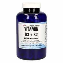 Vitamin D3 + K2 GPH Kapseln 360 St