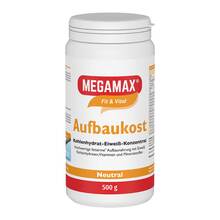 Megamax Aufbaukost neutral Pulver 500 g