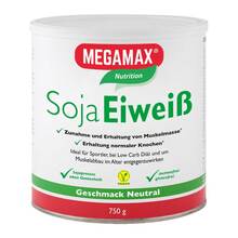 Megamax Soja Eiweiß neutral Pulver 750 g